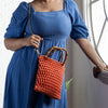 Paradise Bamboo Handle Bag