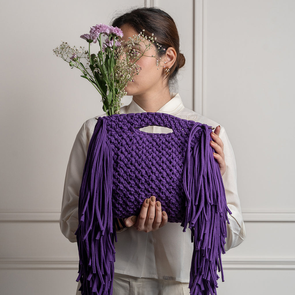 Spirited T-Shirt yarn Bag