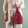 Bliss Raffia Bucket Bag