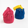 Bliss Raffia Bucket Bag