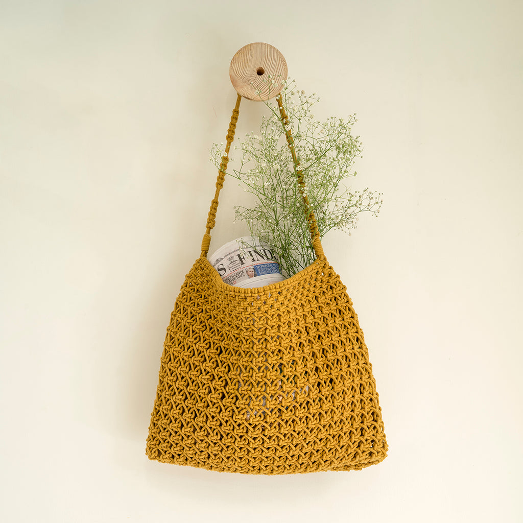 Totally Classic Hand-Knotted Tote