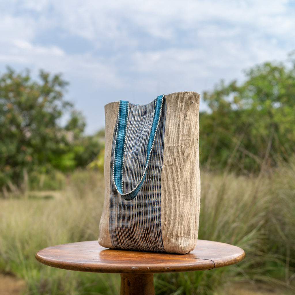 Vidya Hand-Woven Tote Bag
