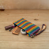 Iris Blended Hand-Knotted Pouch