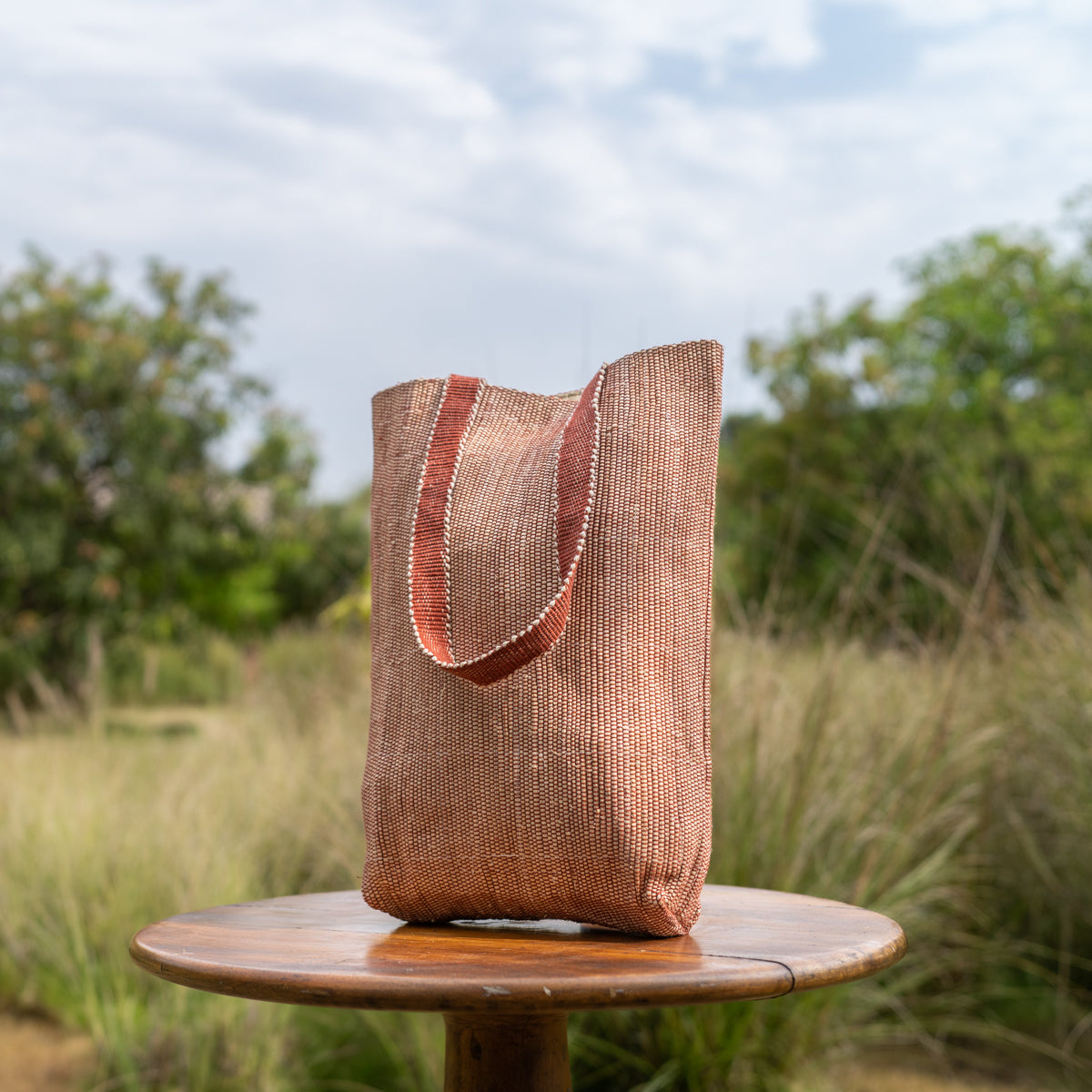 Saral Hand-Woven Tote Bag