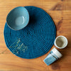Spiral Hand-Knotted Placemat