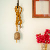 Meander Hand-Knotted Wind Chime with Metal Bell (Long)