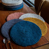 Spiral Hand-Knotted Placemat