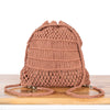 Summer Bloom Hand-Knotted Backpack