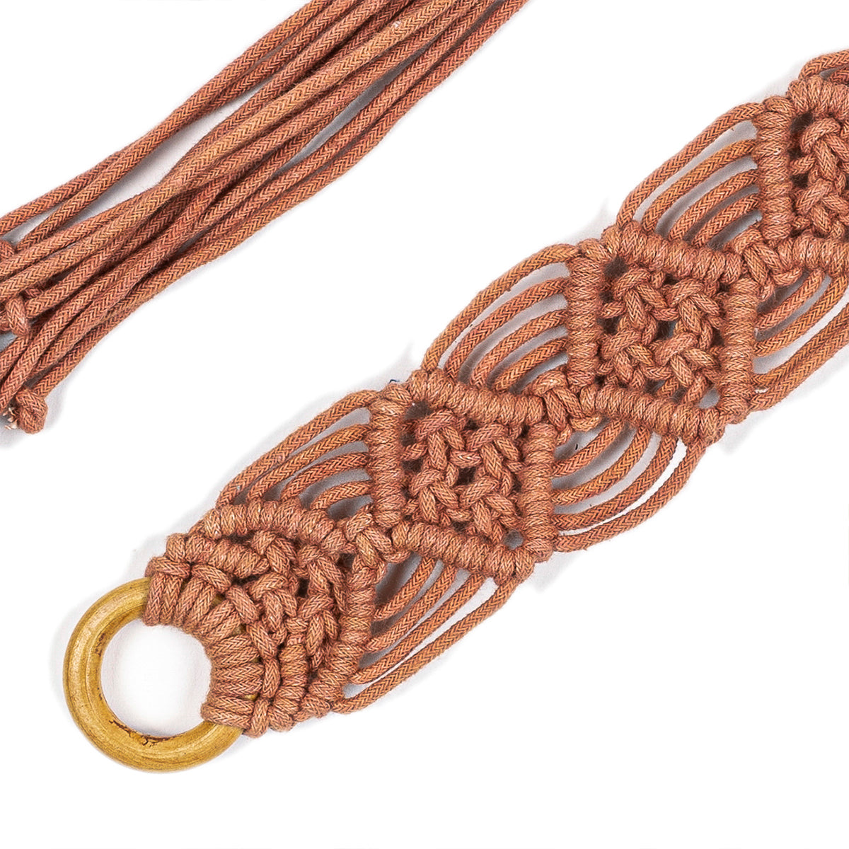 Interlaced Hand-Knotted Curtain Tie-back