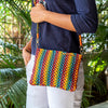 Gardenia Blended Hand-Knotted Sling Bag