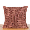 Criss Cross Dense Hand-Knotted Cushion Cover