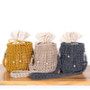 On-The-Go Hand-Knotted Bucket Bag