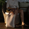 Vidya Hand-Woven Tote Bag