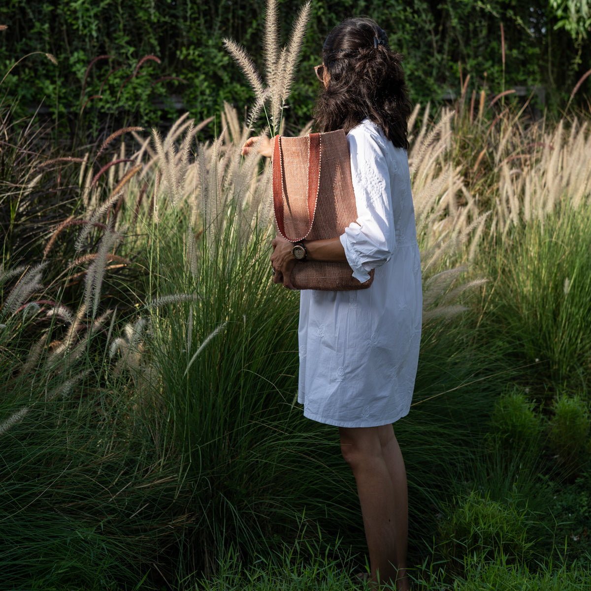 Saral Hand-Woven Tote Bag