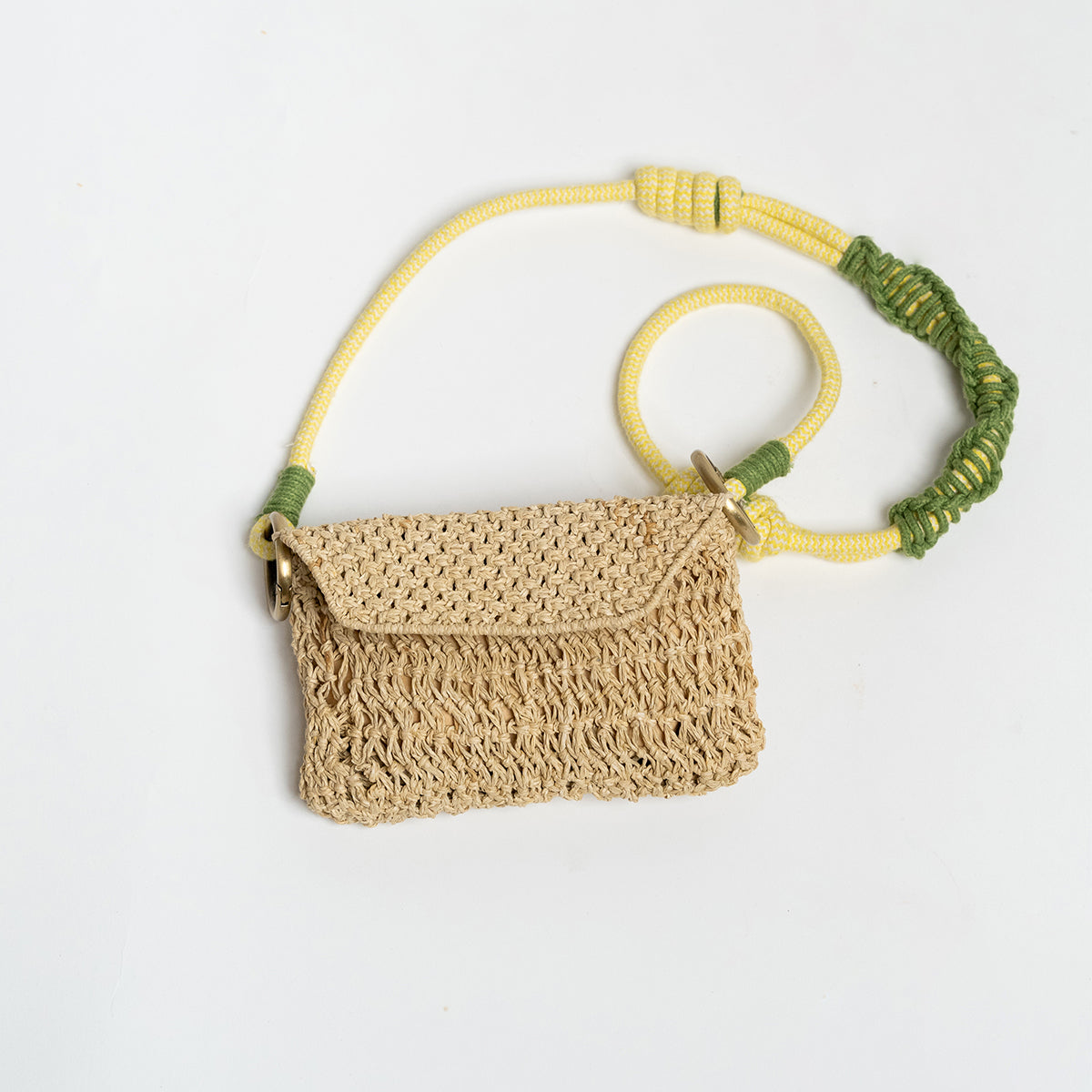 Glee Raffia Mini Bag