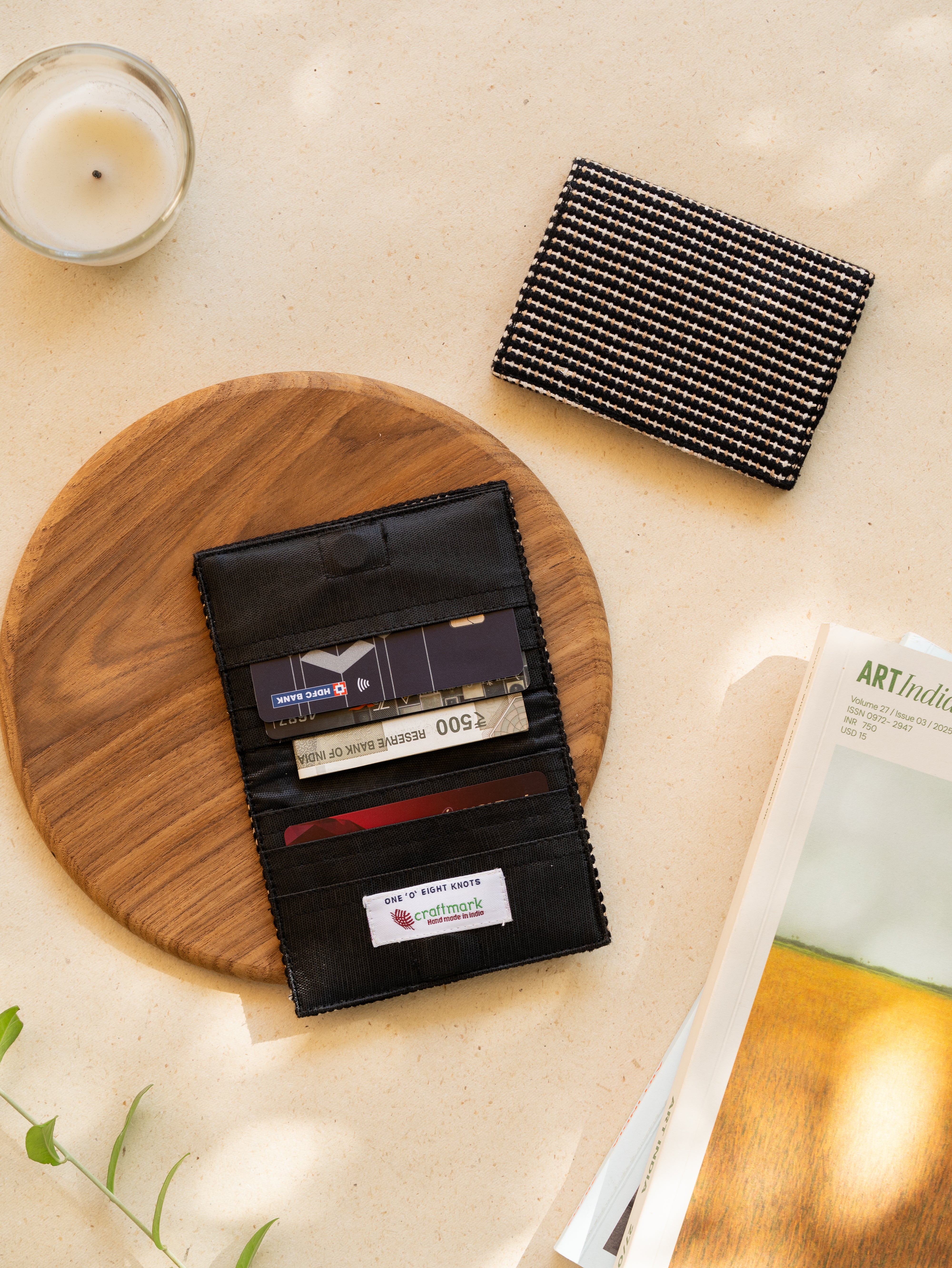 Rekha hand woven card holder