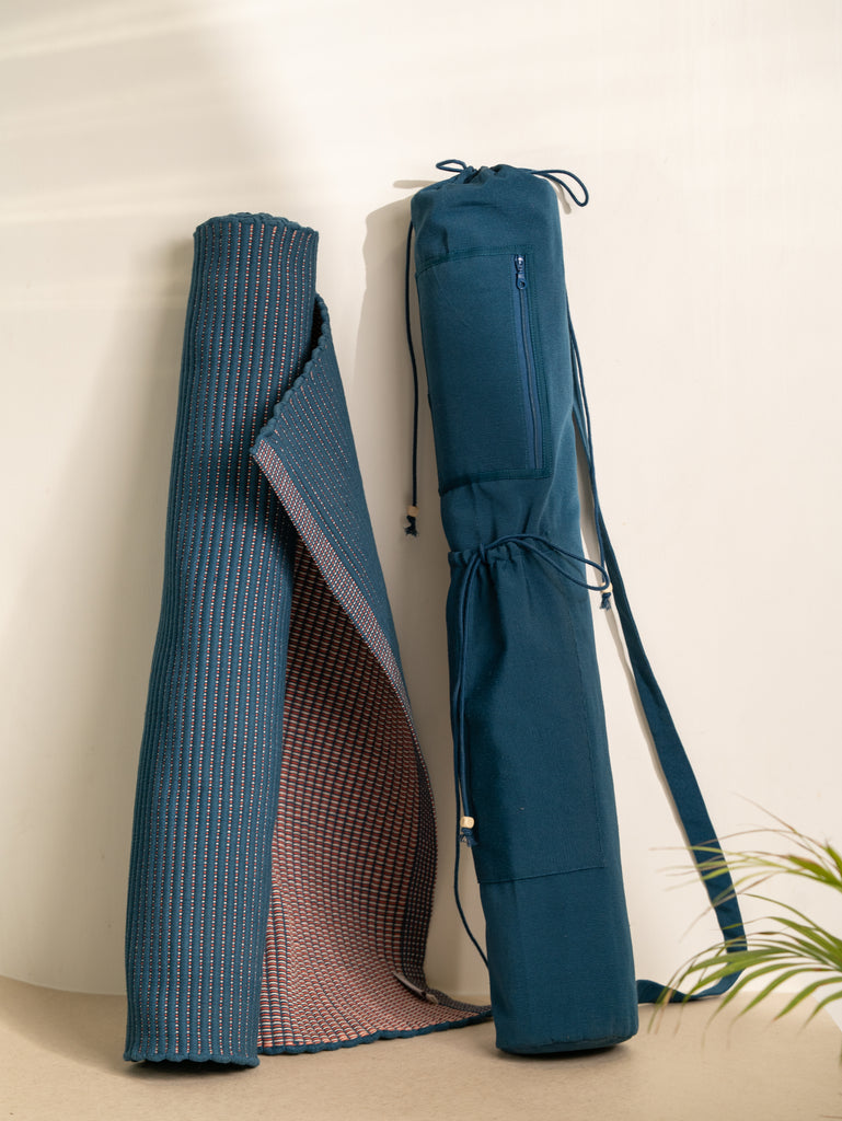 Rib Hand-woven Yoga mat