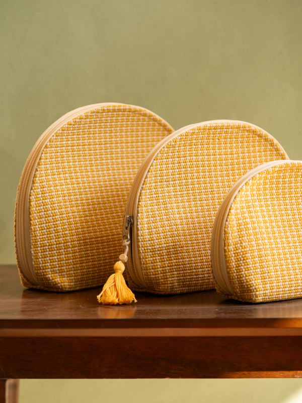 Welt Hand-woven Organizer Pouch