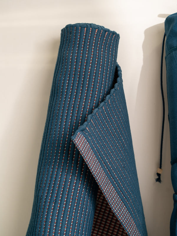 Rib Hand-woven Yoga mat