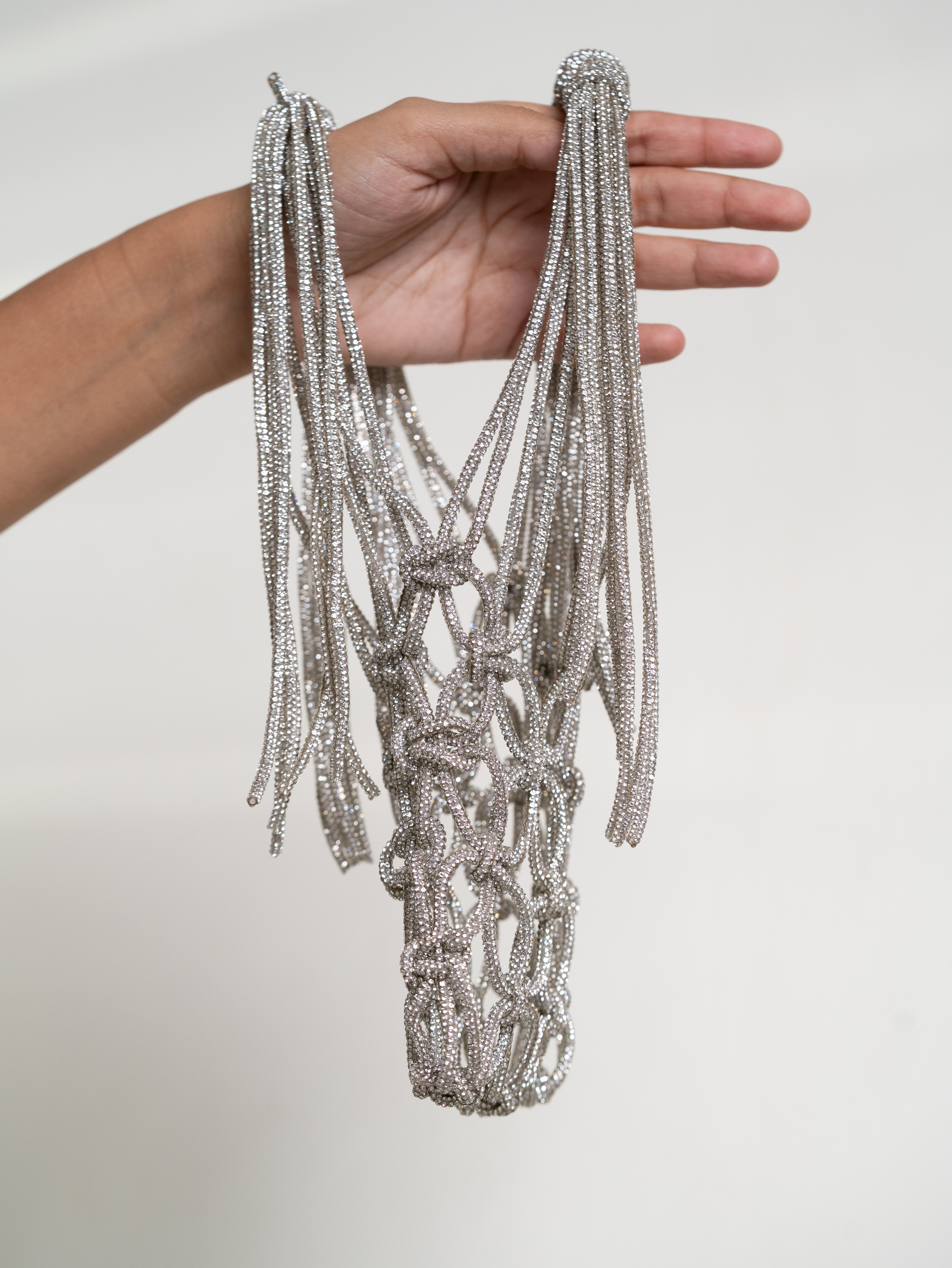 Glister Classic Hand-knotted Mobile Pouch