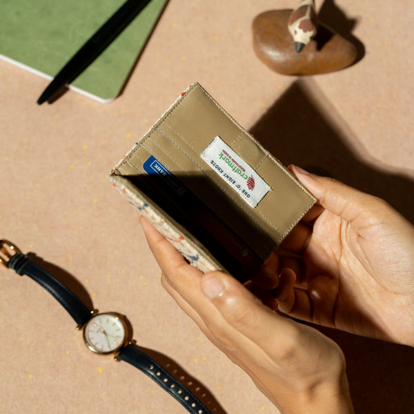 Rangkriti hand woven card holder