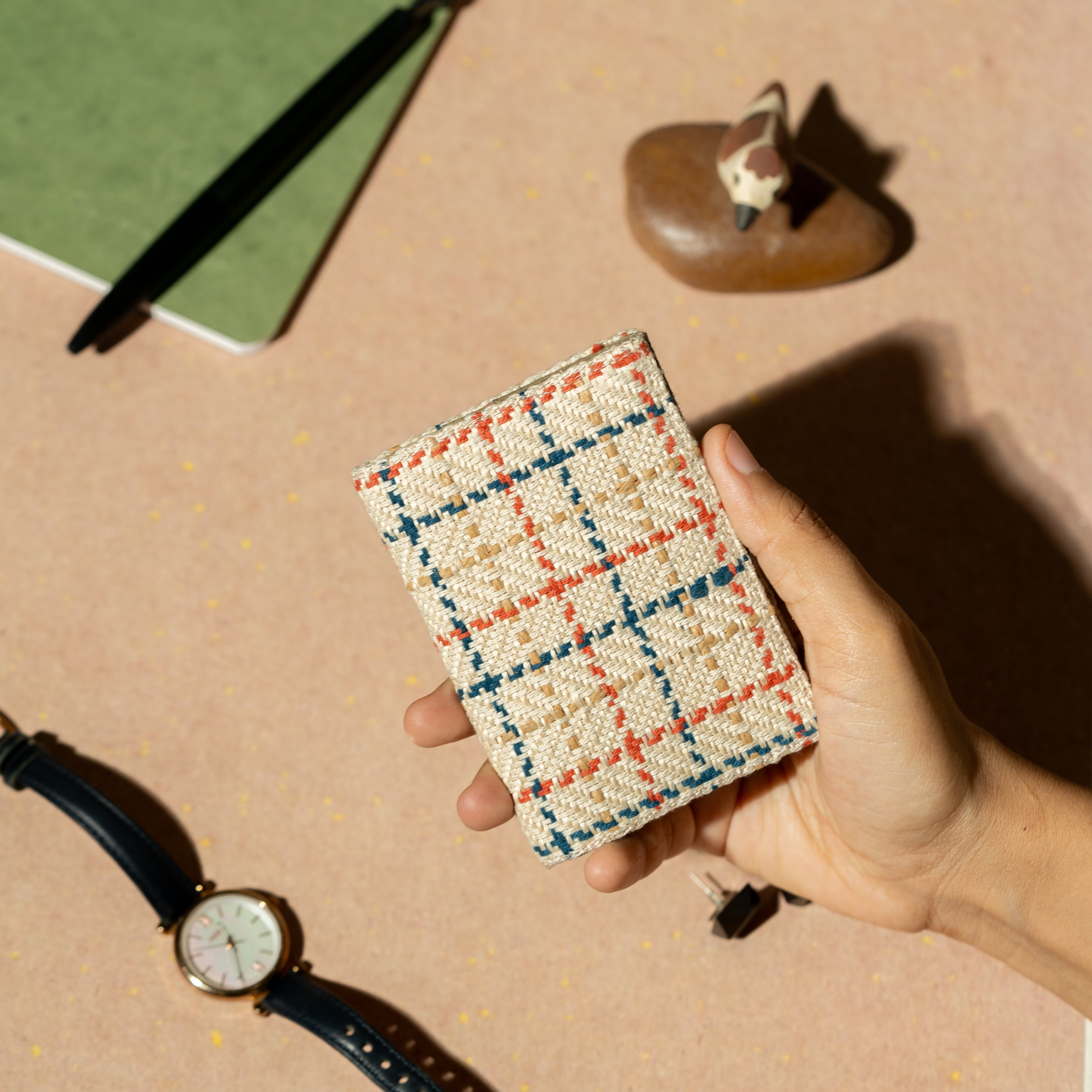 Rangkriti hand woven card holder