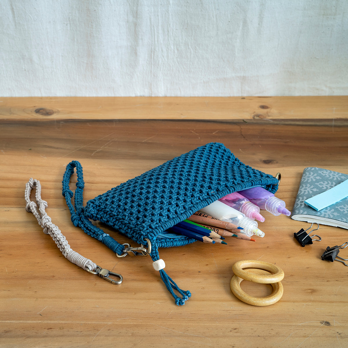 Essential Hand-Knotted Pouch