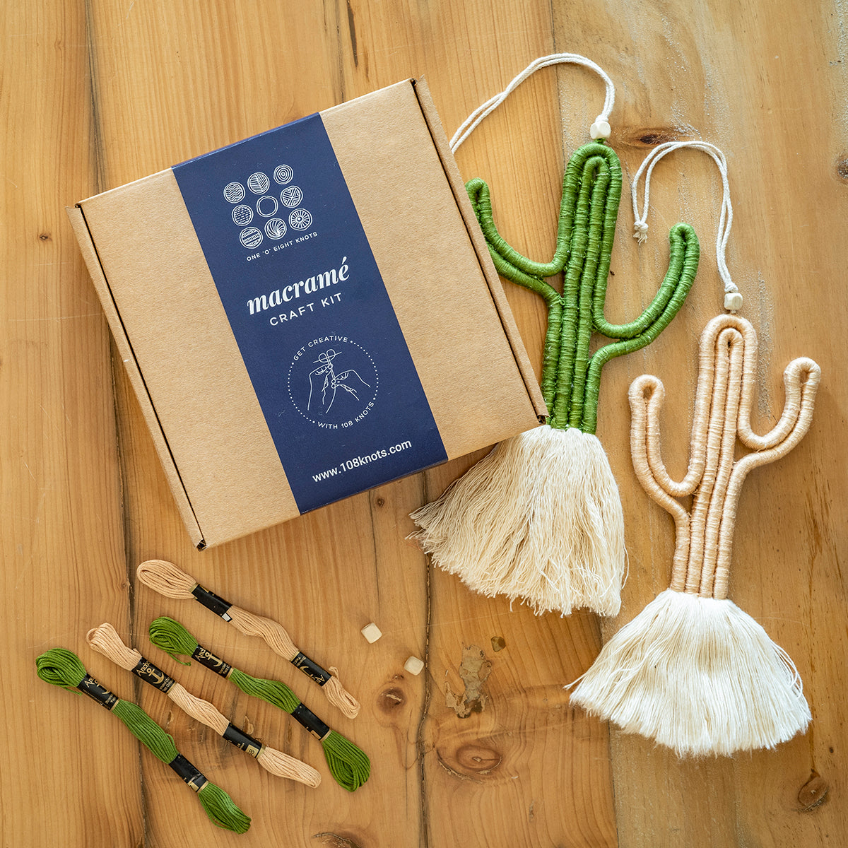 DIY Cactus Wall Hanging Craft Kit