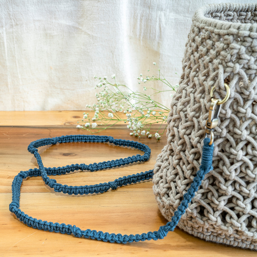 Pretty Simple Hand-Knotted Bag Strap