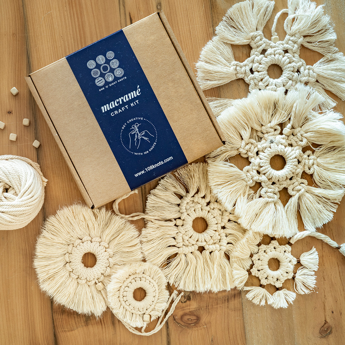 DIY Snowflakes Craft Kit (Set of 6)