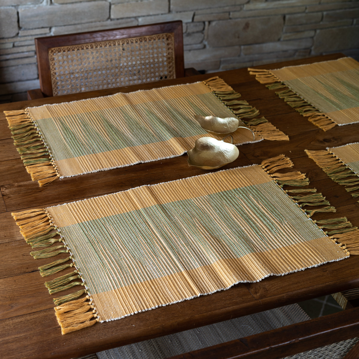 Chhaya HandWoven Placemat (Set of 2) 108 Knots