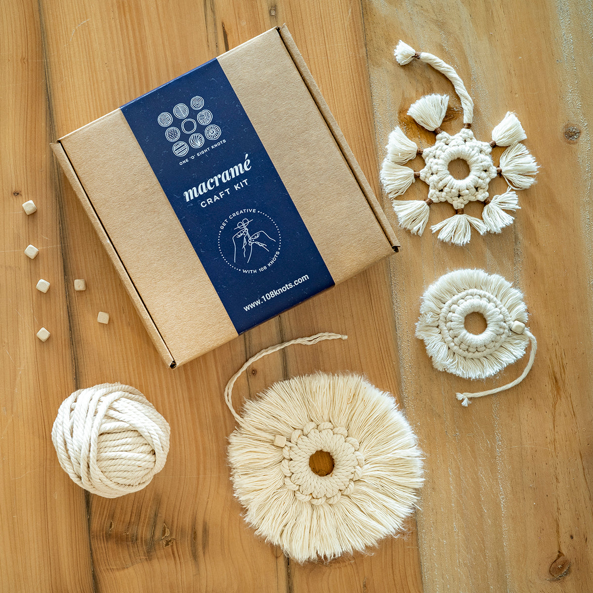 DIY Snowflakes Craft Kit (Set of 3)