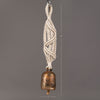 Twist and Twill Hand-Knotted Wind Chime with Metal Bell