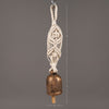 Diamond Hand-Knotted Wind Chime with Metal Bell