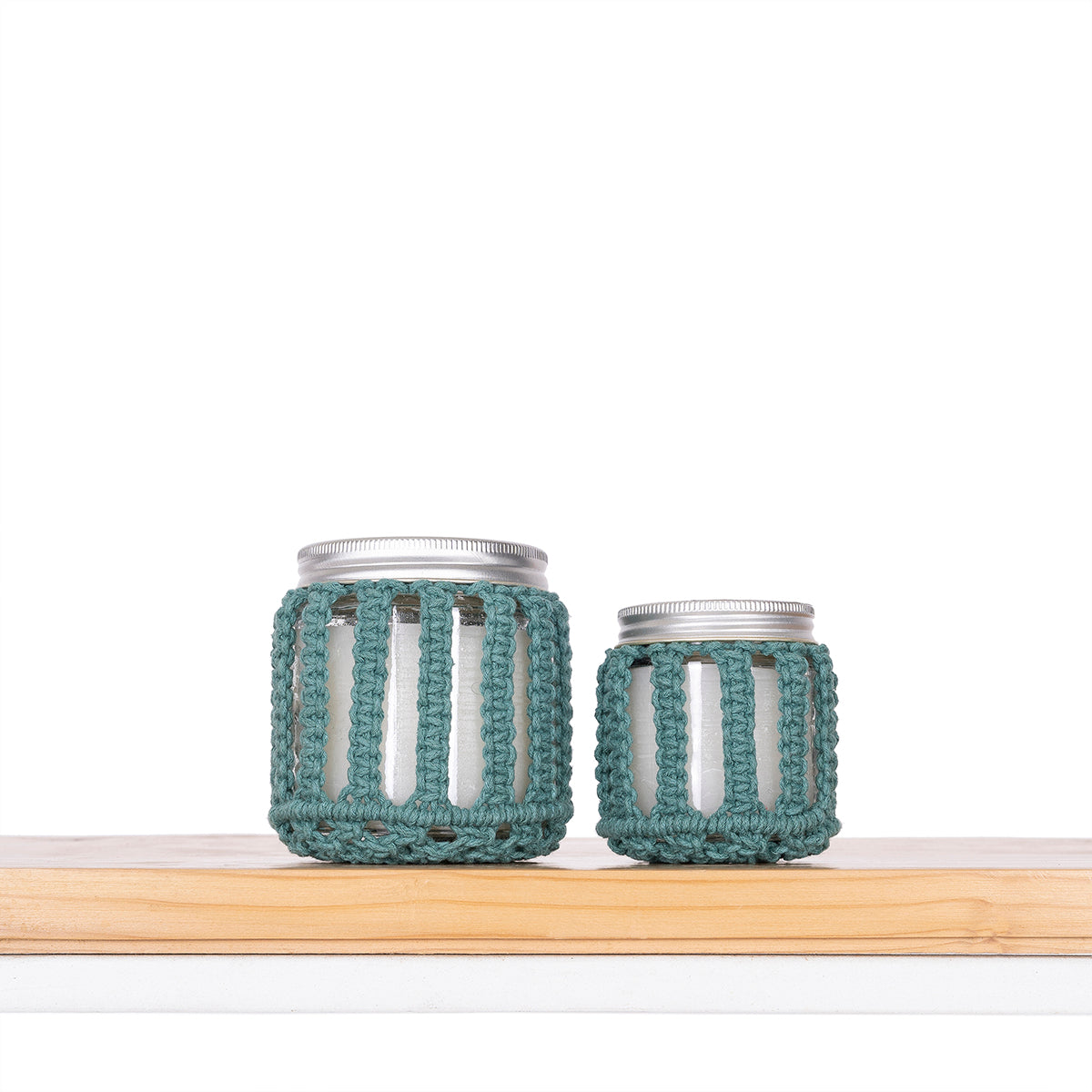 Rejuvenating Lemongrass Hand-Knotted Candle Jar