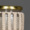 Classic Stripes - Wide Hand-Knotted Candle Jar