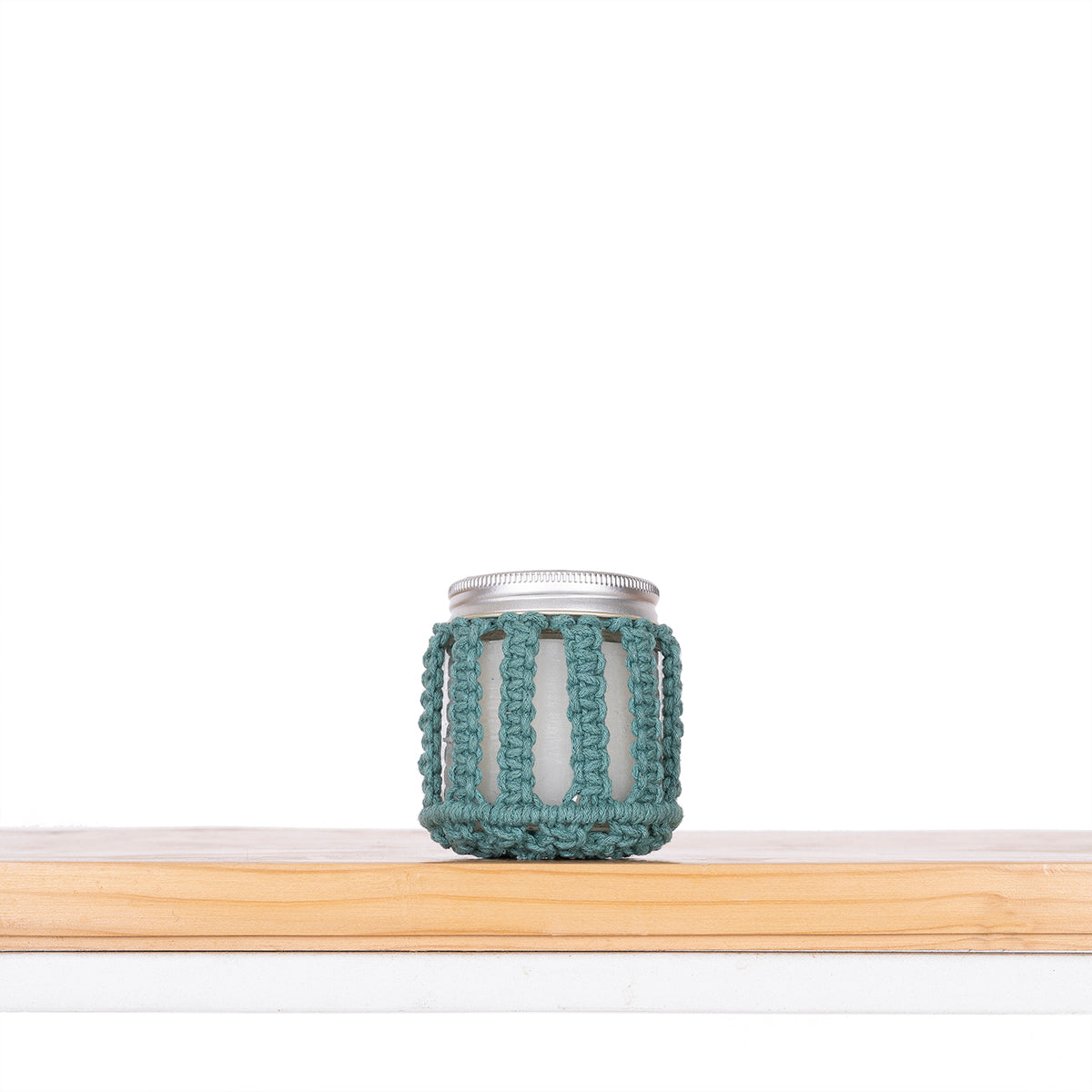 Rejuvenating Lemongrass Hand-Knotted Candle Jar