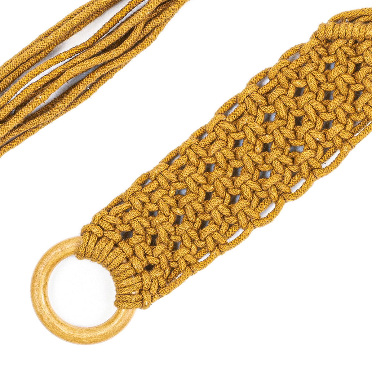 Cross Wide Hand-Knotted Curtain Tie-back