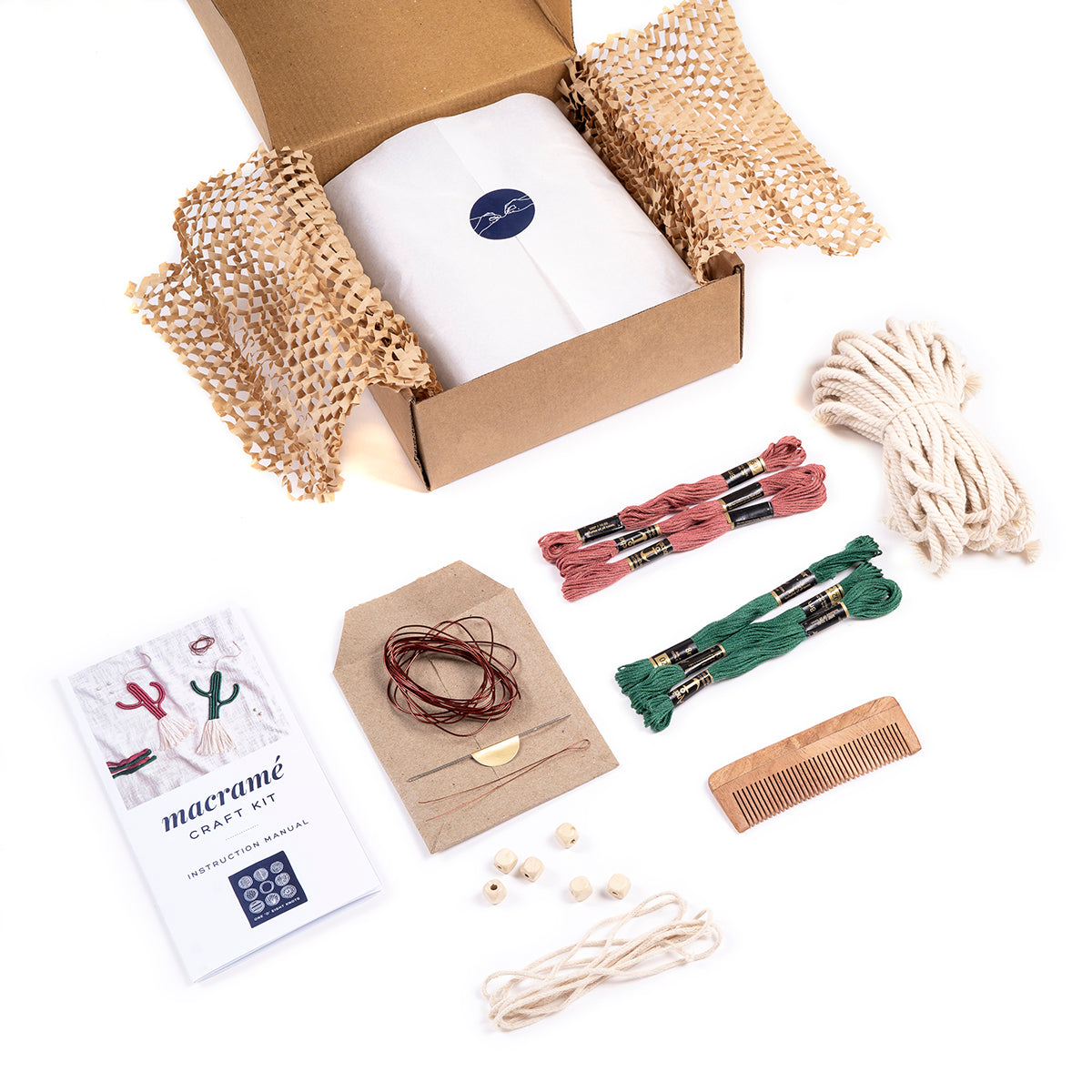 DIY Cactus Wall Hanging Craft Kit