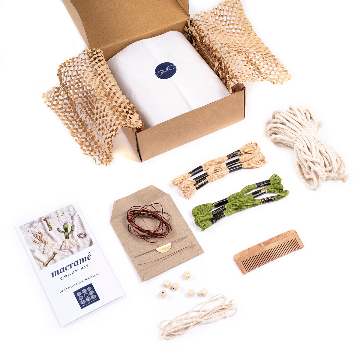 DIY Cactus Wall Hanging Craft Kit