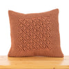 Diamond Hand-Knotted Cushion Cover