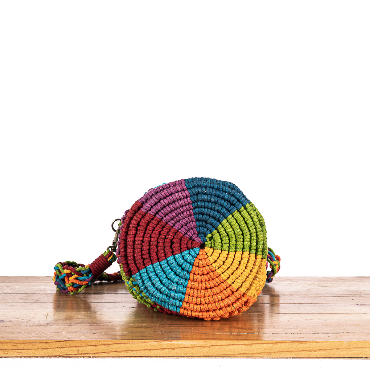 Cosmos Blended Hand-Knotted Bucket Bag