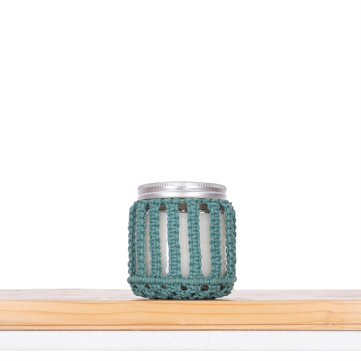 Rejuvenating Lemongrass Hand-Knotted Candle Jar