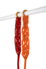 Double Length Hand-Knotted Curtain Tie-back
