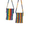 Sweven Striped Hand-Knotted Mobile Pouch